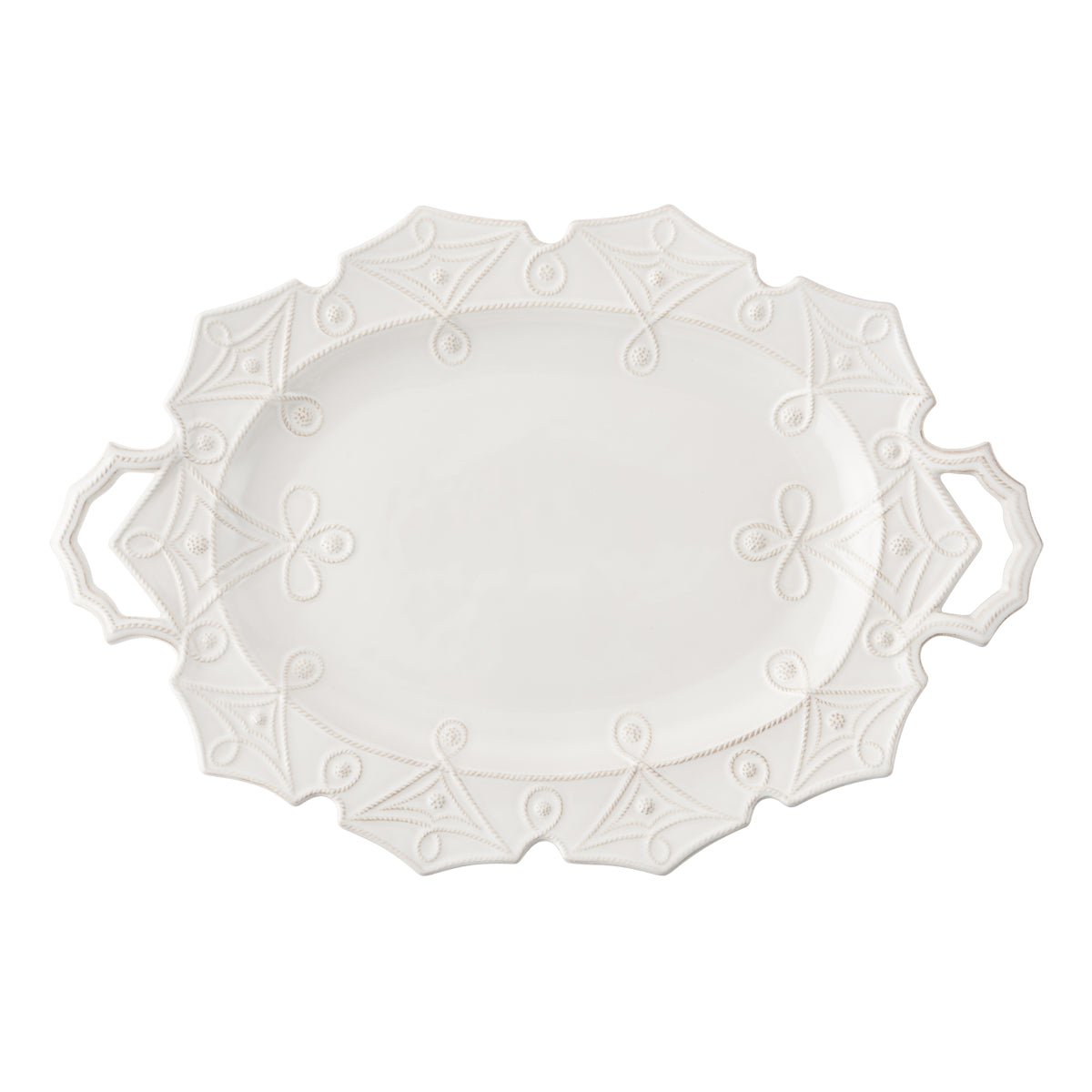 Juliska Jardins du Monde Whitewash Turkey Platter