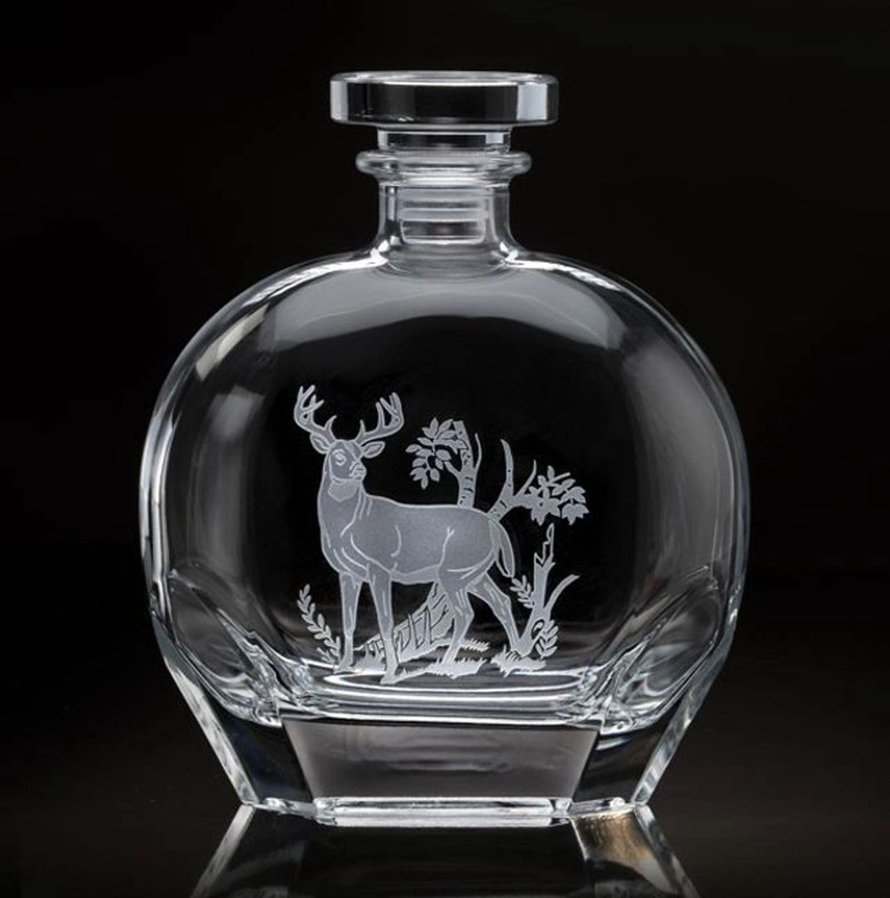 Buck Round Decanter