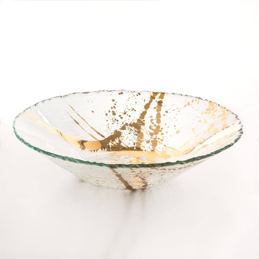 Jaxson Large Serving Bowl Gold