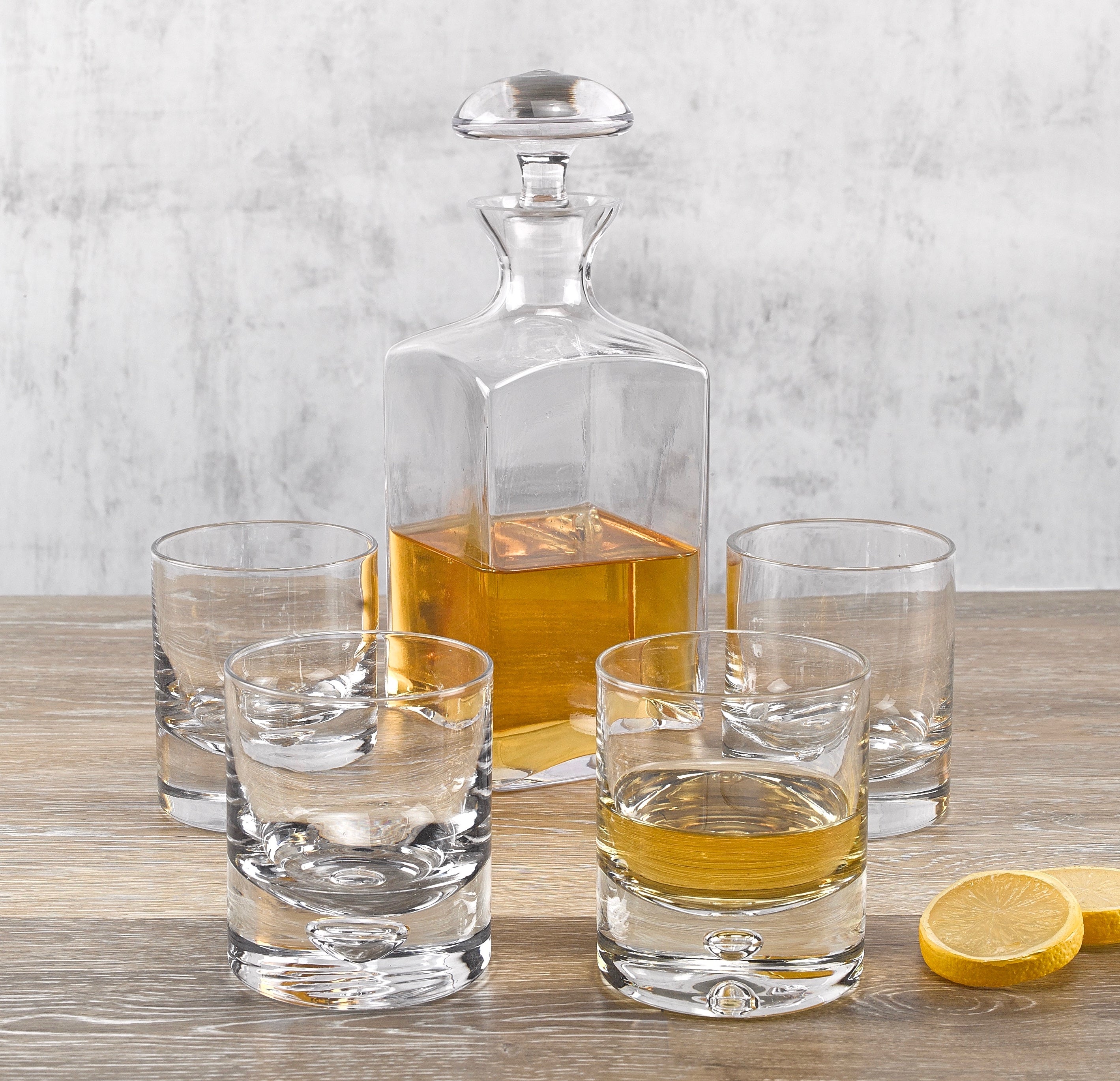 Andre Square Decanter 34 Oz H10.5"