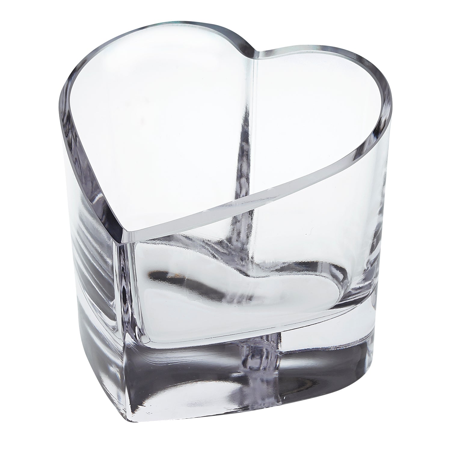 Romance Heart Bowl/votive D5.5" H5.5"