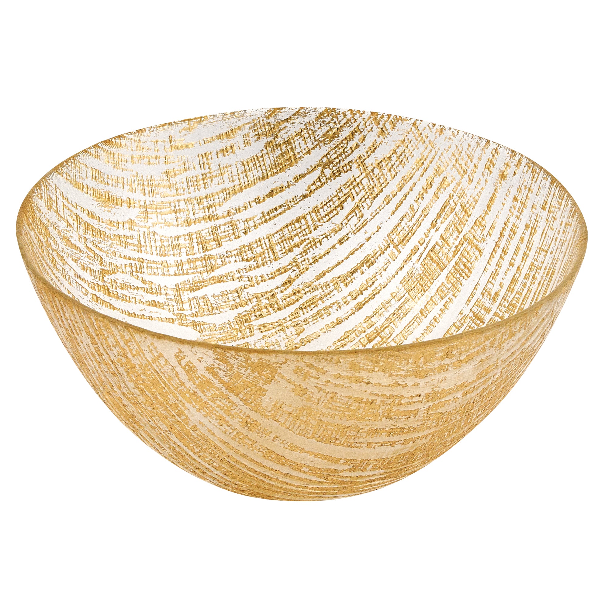 Gold Lines Bowl D8.75"