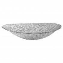 Secret Treasure Silver Oval Bowl