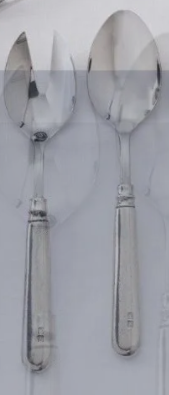 Legacy Pewter Inglese Serving Fork & Spoon Set