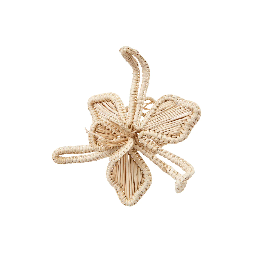 Lei flower napkin ring