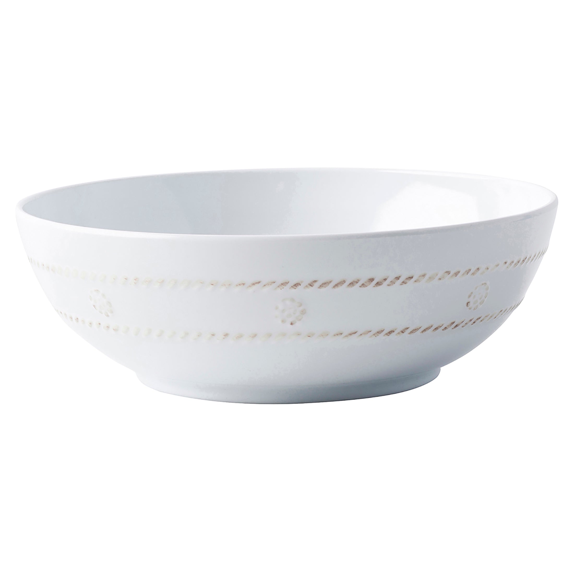 Juliska B&T Melamine Whitewash Coupe Bowl