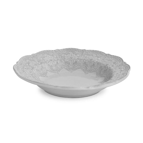 Arte Italica Merletto White Pasta/Soup Bowl