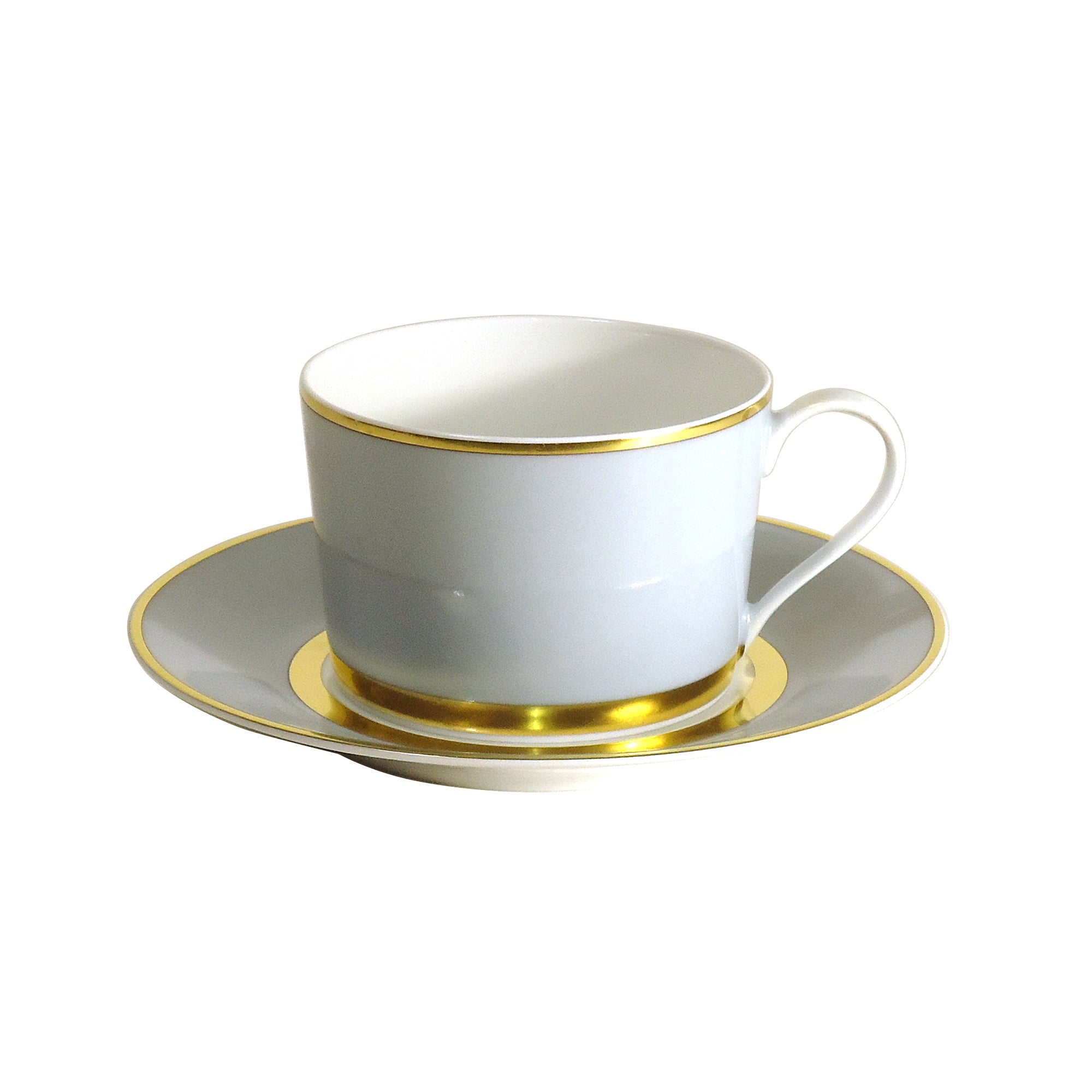 Mak Grey Gold Tea Saucer