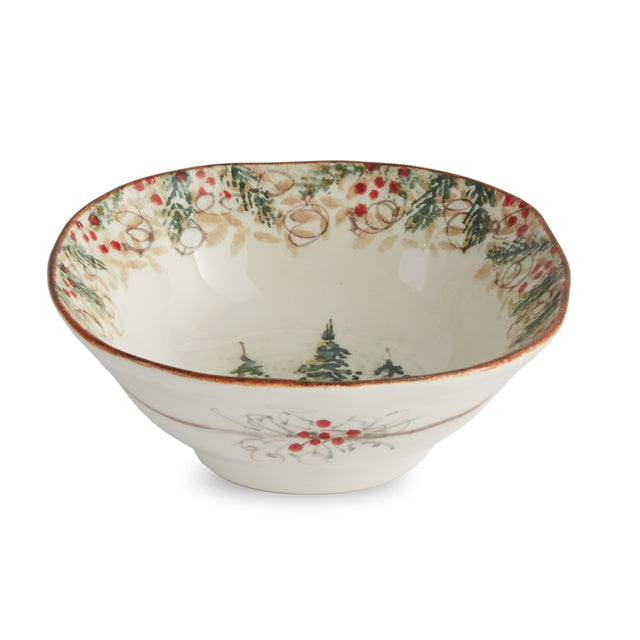 Arte Italica Natale Pasta/Cereal Bowl