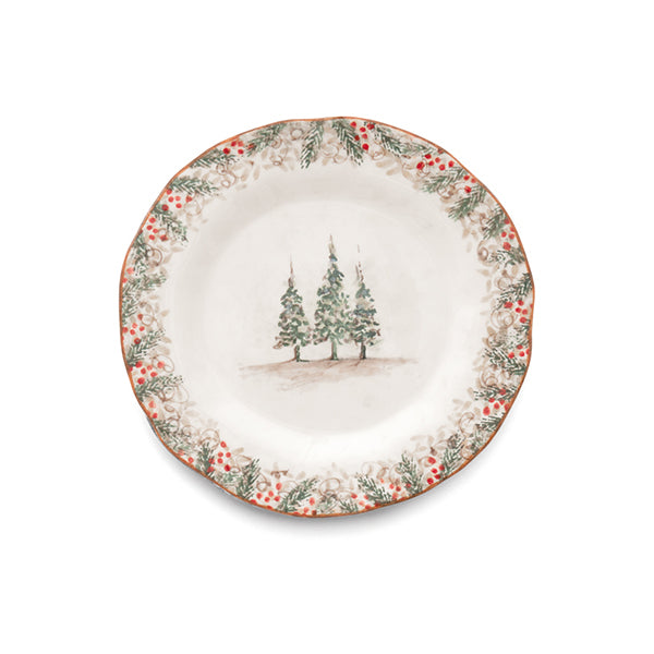 Arte Italica Natale Dinner Plate