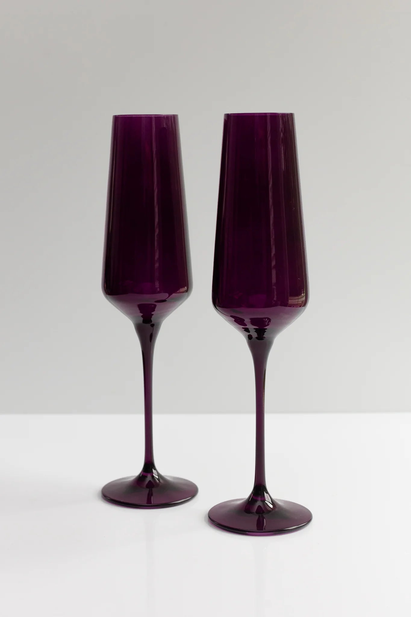 Estelle Colored Champagne Flute - Set of 2