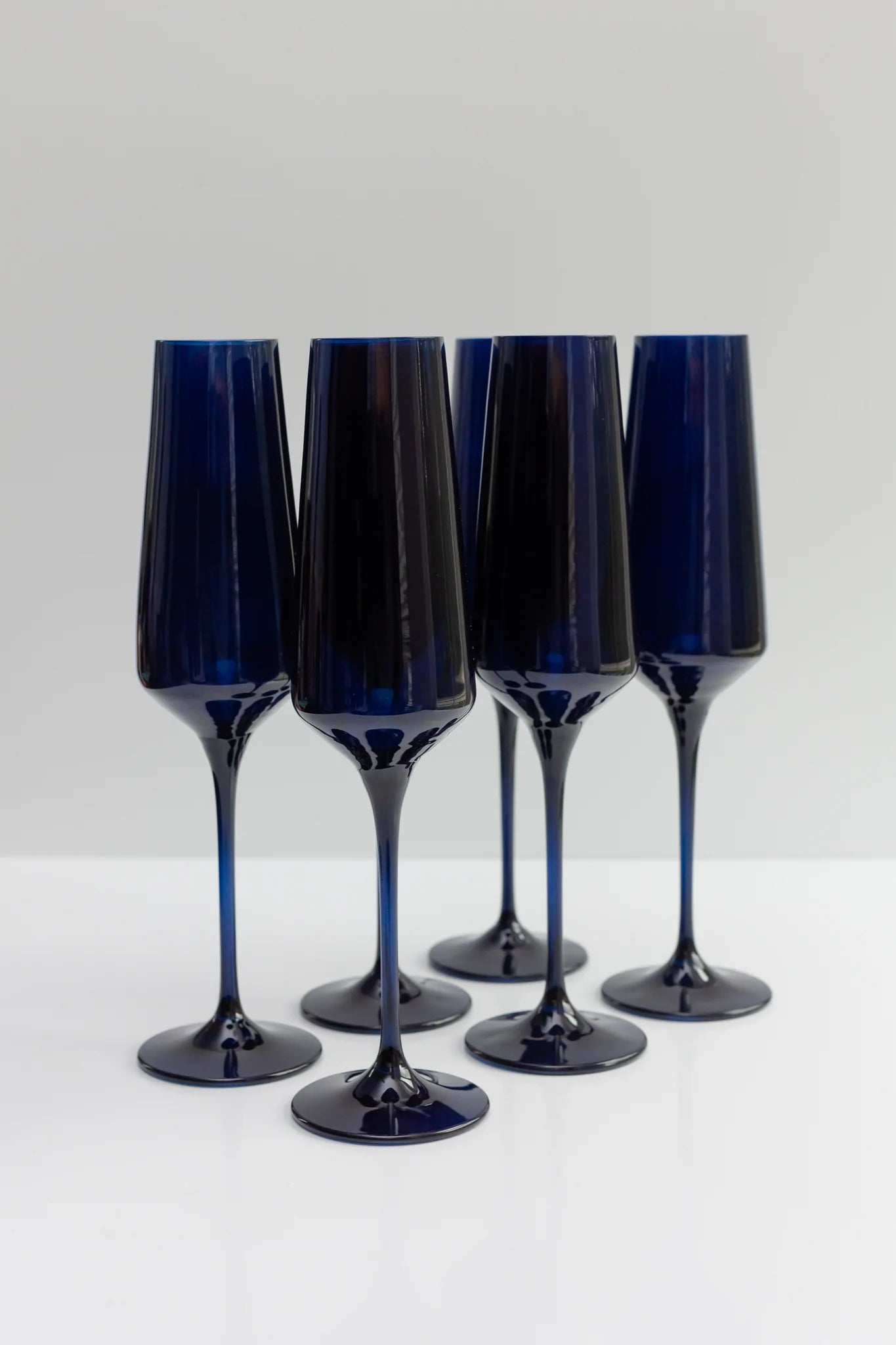 Estelle Colored Champagne Flute - Set of 6