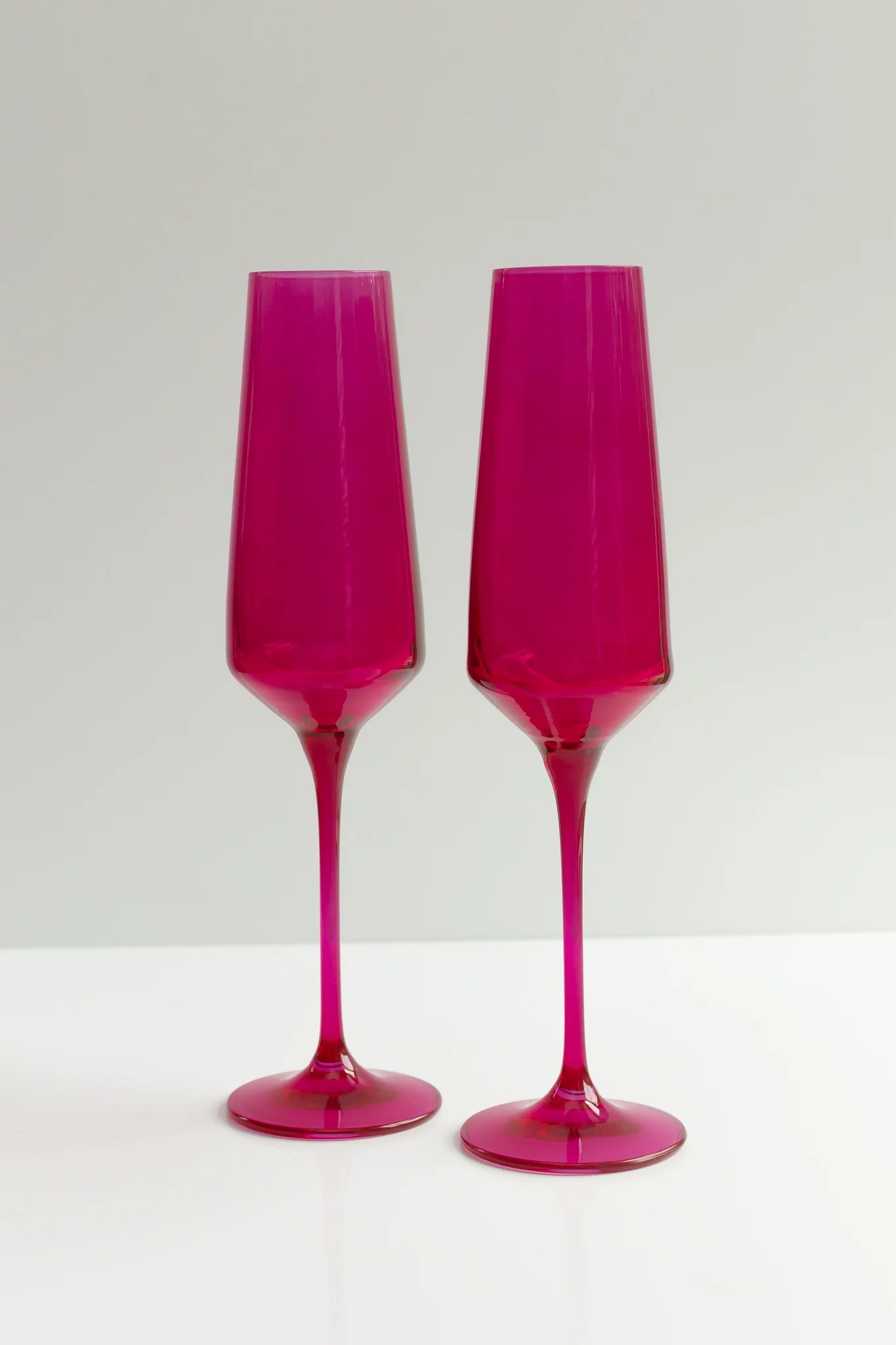 Estelle Colored Champagne Flute - Set of 2
