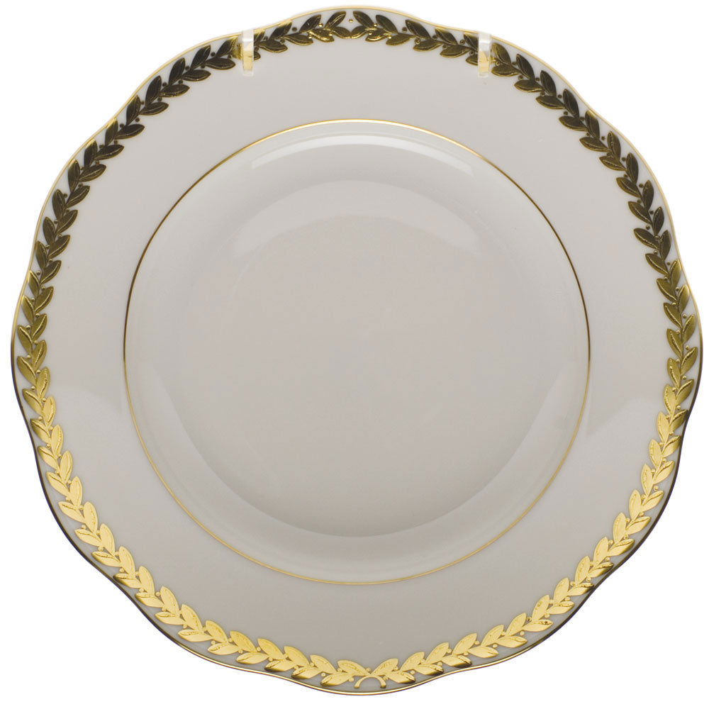 Herend Golden Laurel Salad Plate 7.5"d