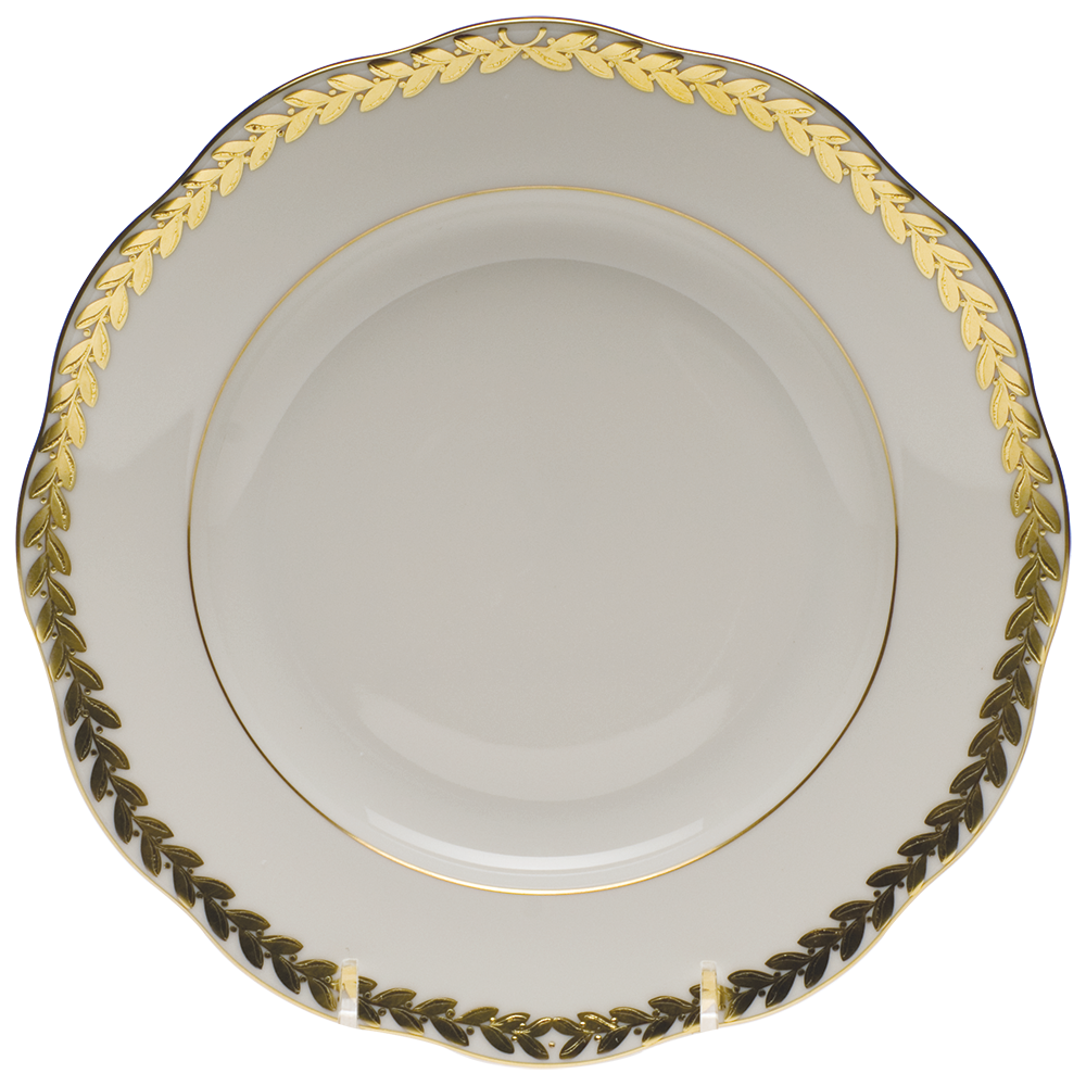 Golden Laurel Salad Plate