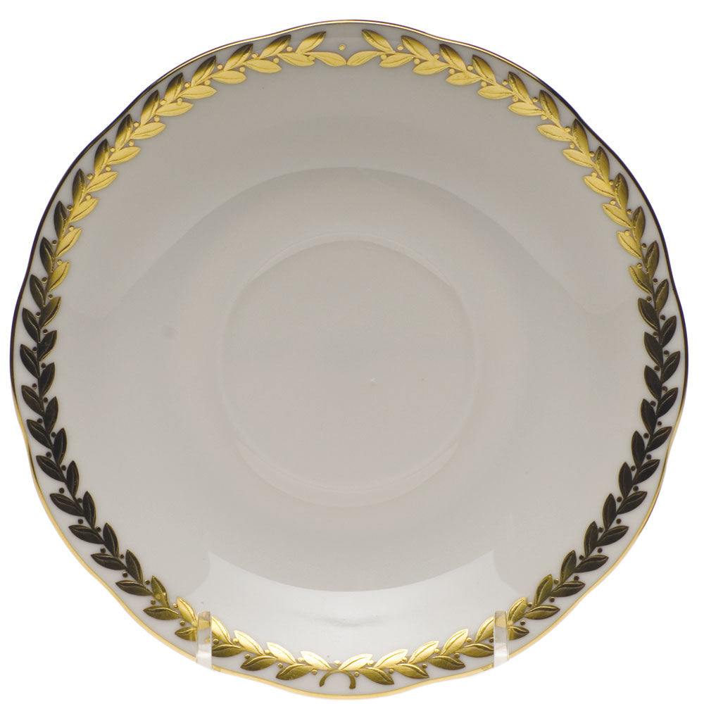 Herend Golden Laurel Tea Saucer 6"d