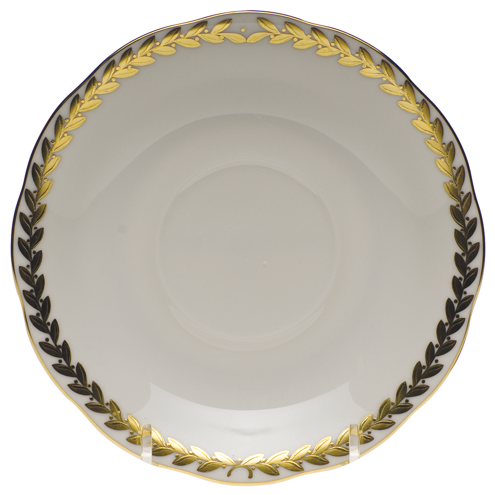 Golden Laurel Tea Saucer