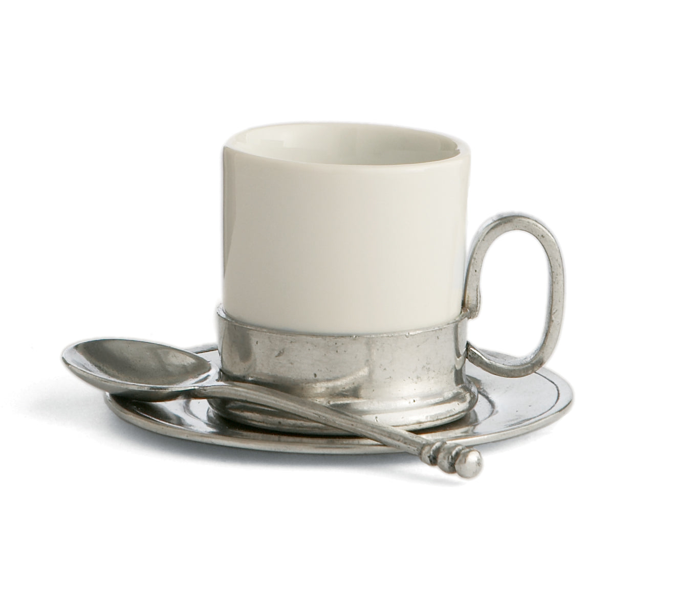 Arte Italica Tuscan Espresso Cup & Saucer with Spoon