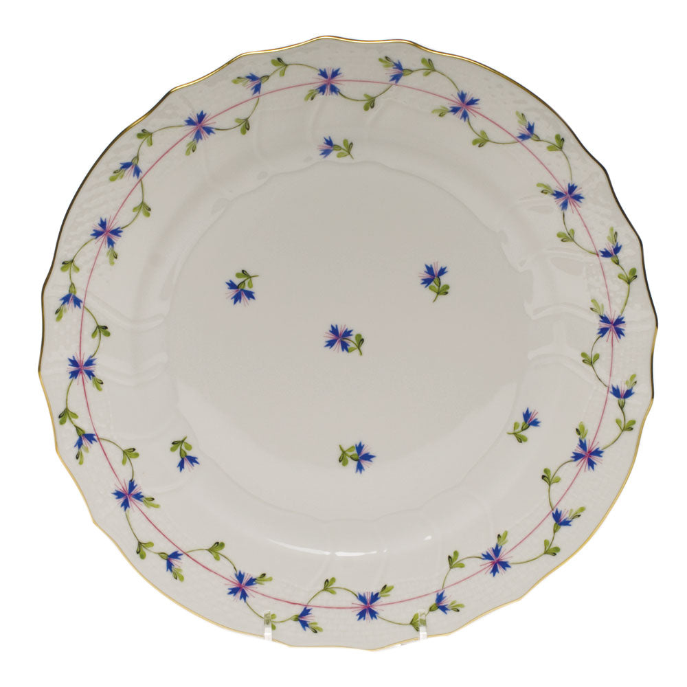Herend Blue Garland Dinner Plate 10.5"d