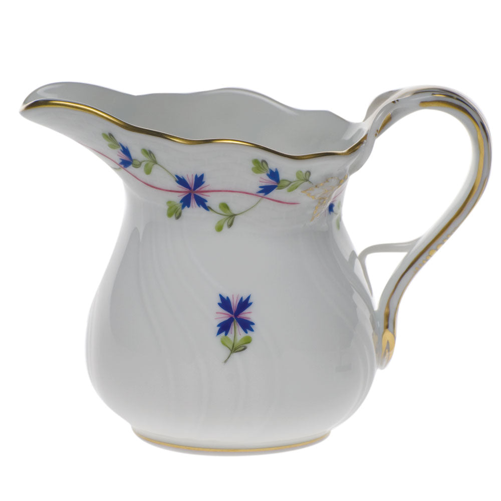 Herend Blue Garland Creamer (6 Oz) 3.5"h