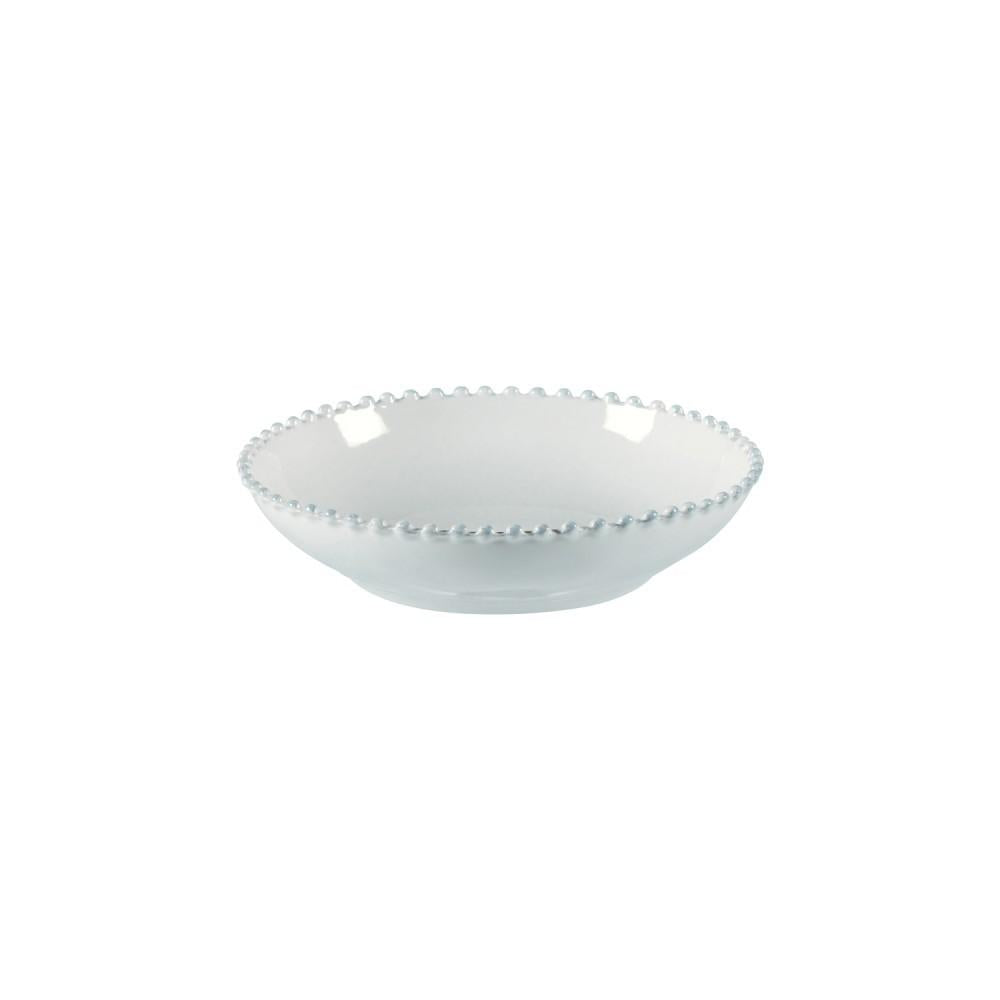 Pearl White Individual Pasta Bowl