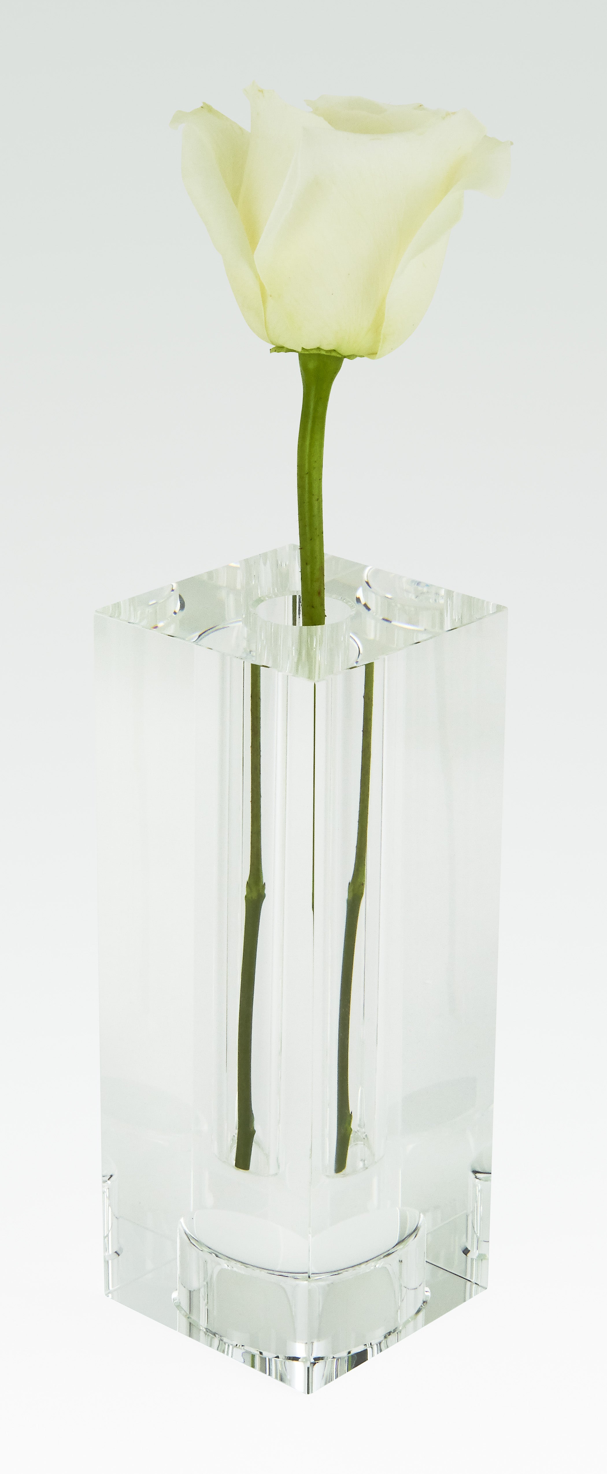 Crystal Glass Bud Vase / Tealite Sm.