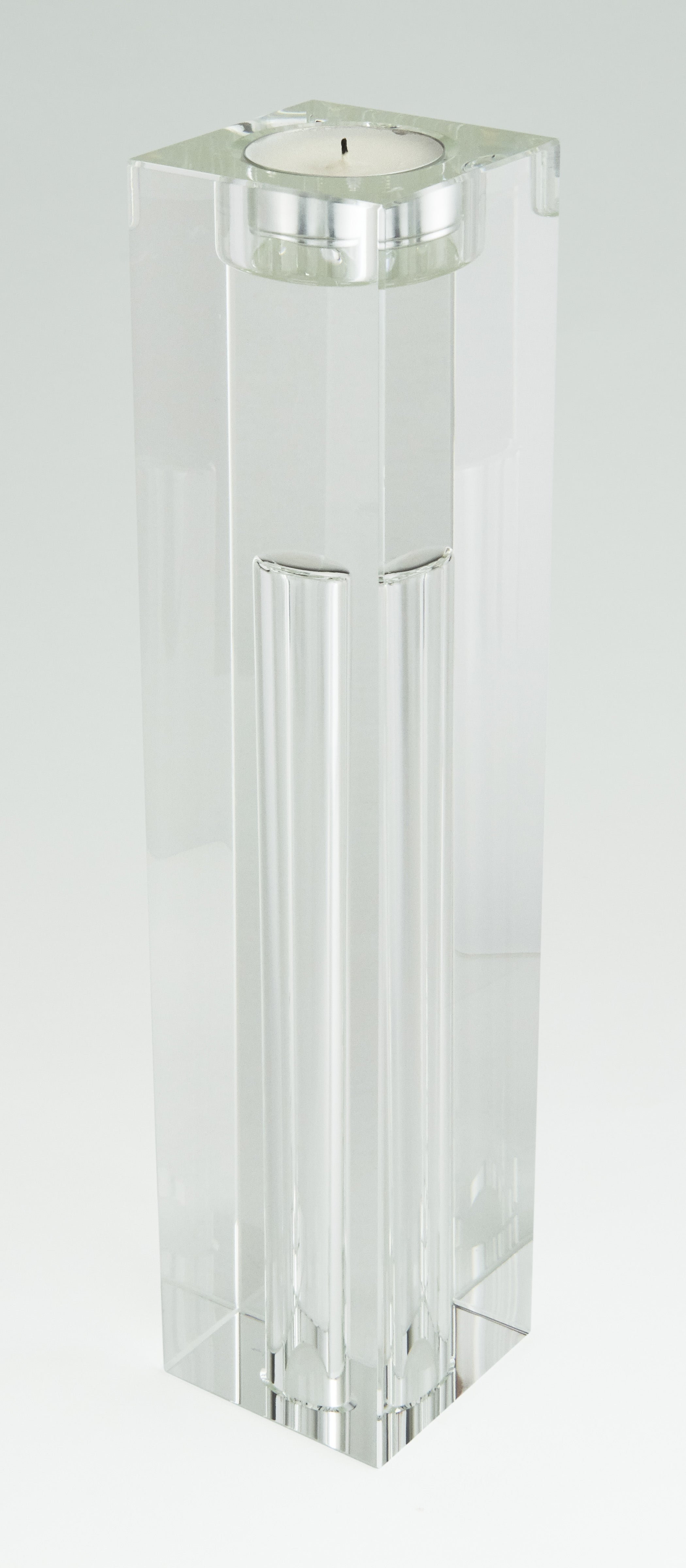 Crystal Glass Bud Vase / Tealite Lg.