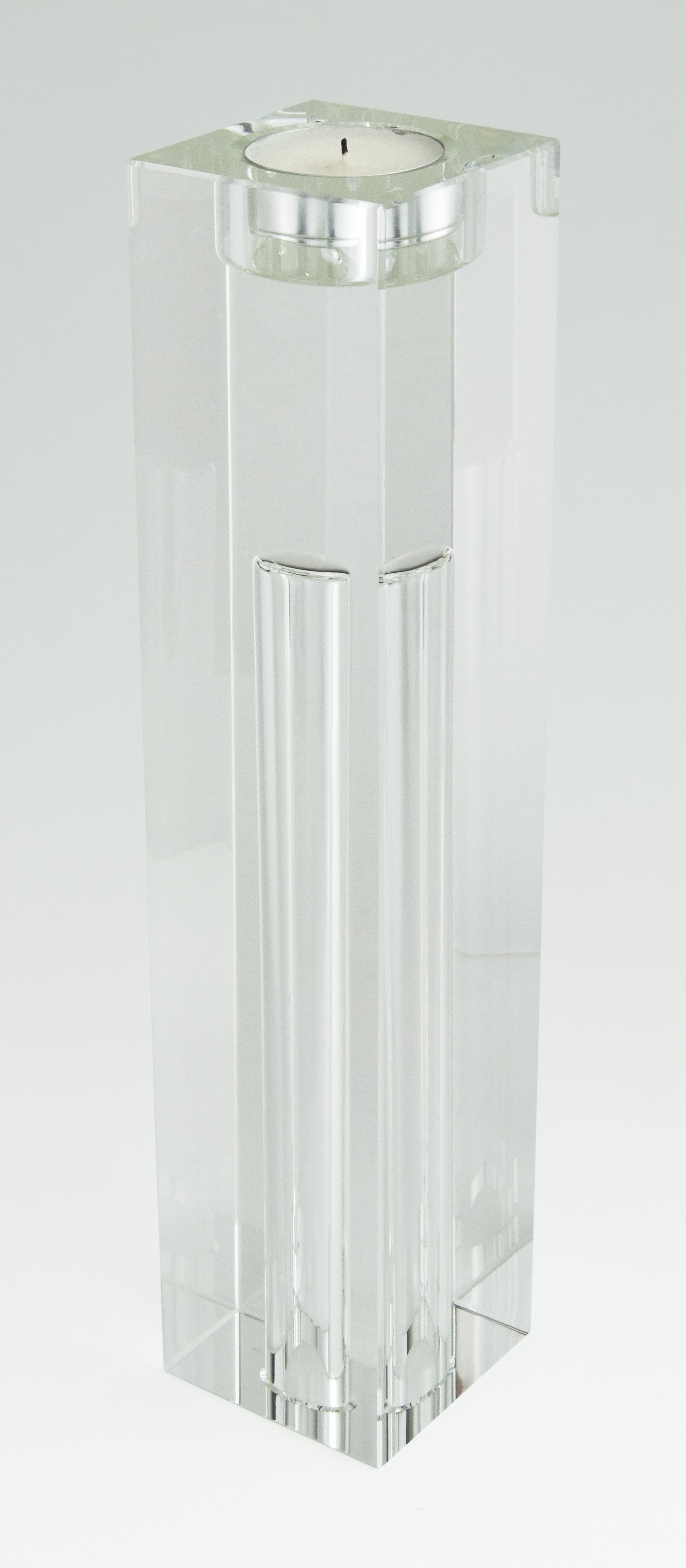 Crystal Glass Bud Vase / Tealite Lg.