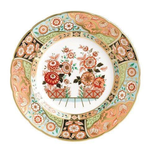 Imari Accent Plate Regency Flowers
