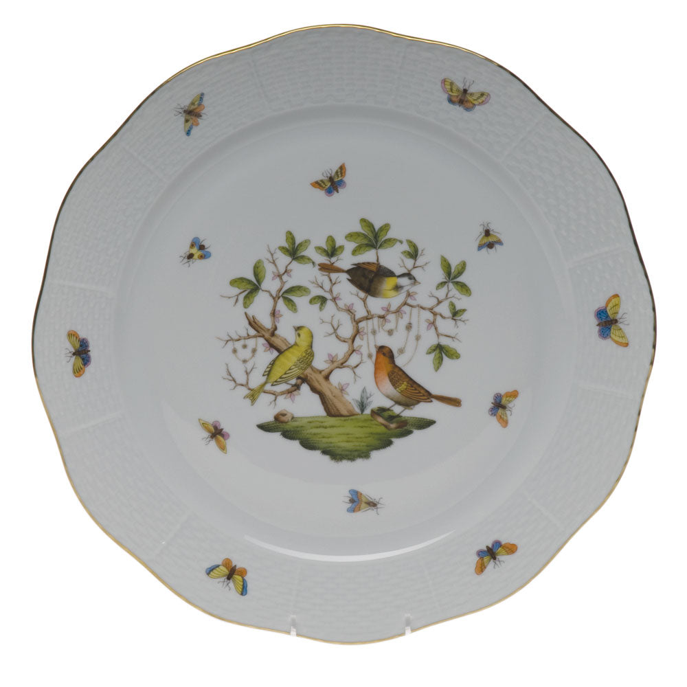 Herend Rothschild Bird Round Platter 13.75"d