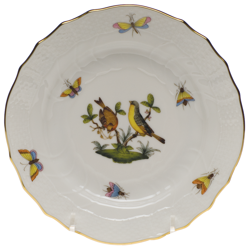 Rothschild Bird Bread And Butter Plate - Mo 07 6"d