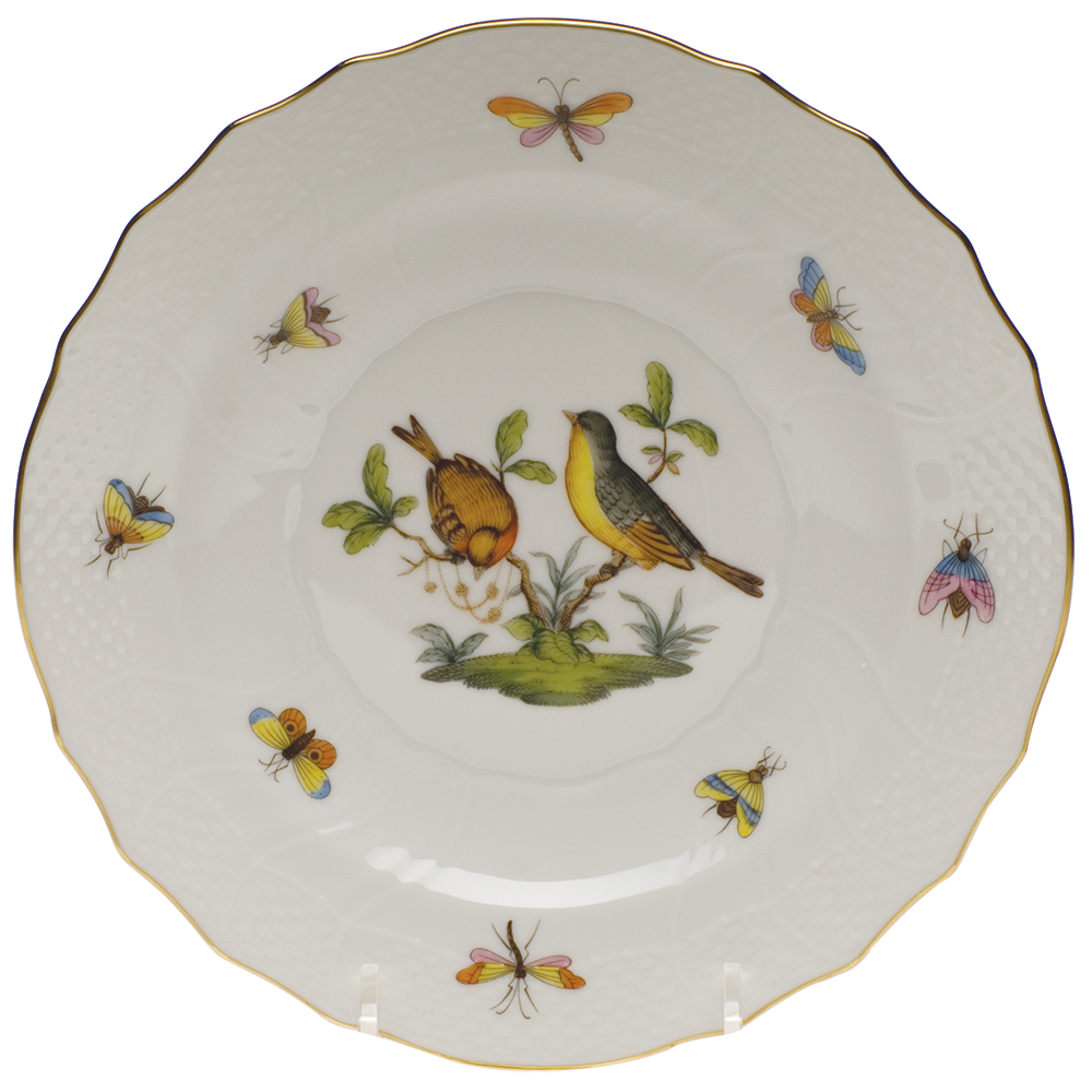 Rothschild Bird Salad Plate - Motif 07 7.5"d