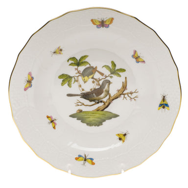 Herend Rothschild Bird Dessert Plate - Motif 01 8.25"d