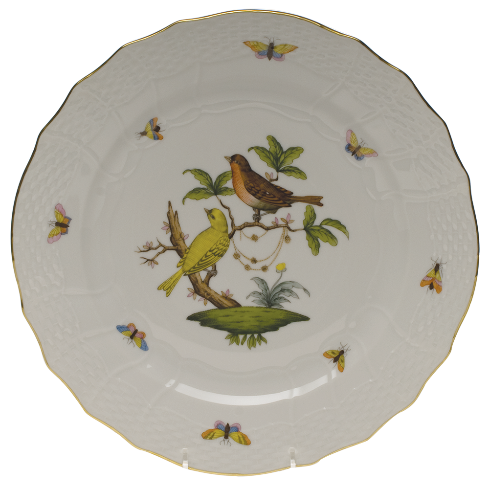 Rothschild Bird Service Plate - Motif 06 11"d
