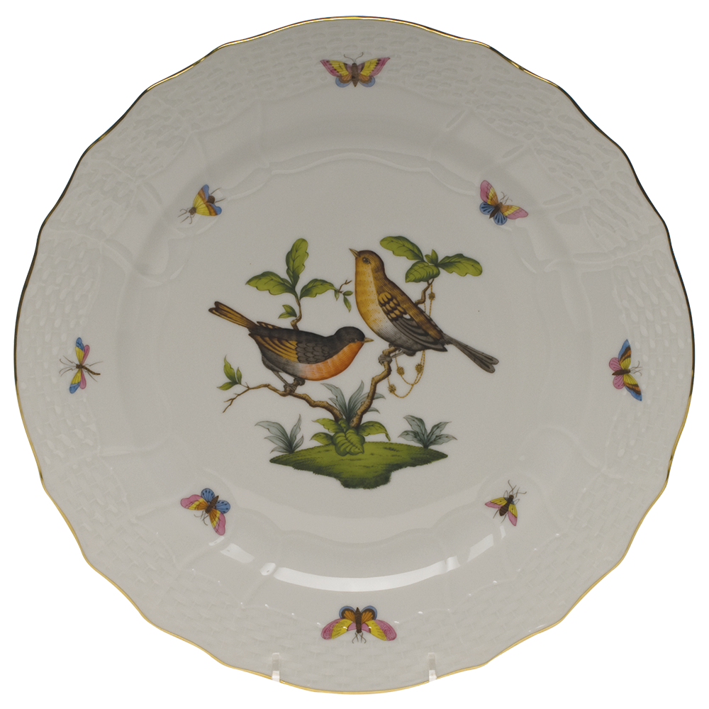 Rothschild Bird Service Plate - Motif 09 11"d