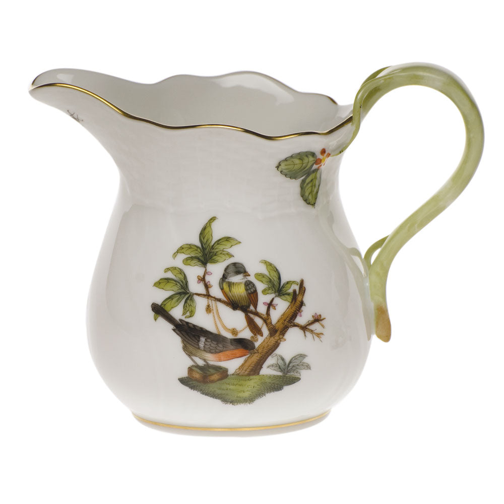 Herend Rothschild Bird Creamer (10 Oz) 4"h