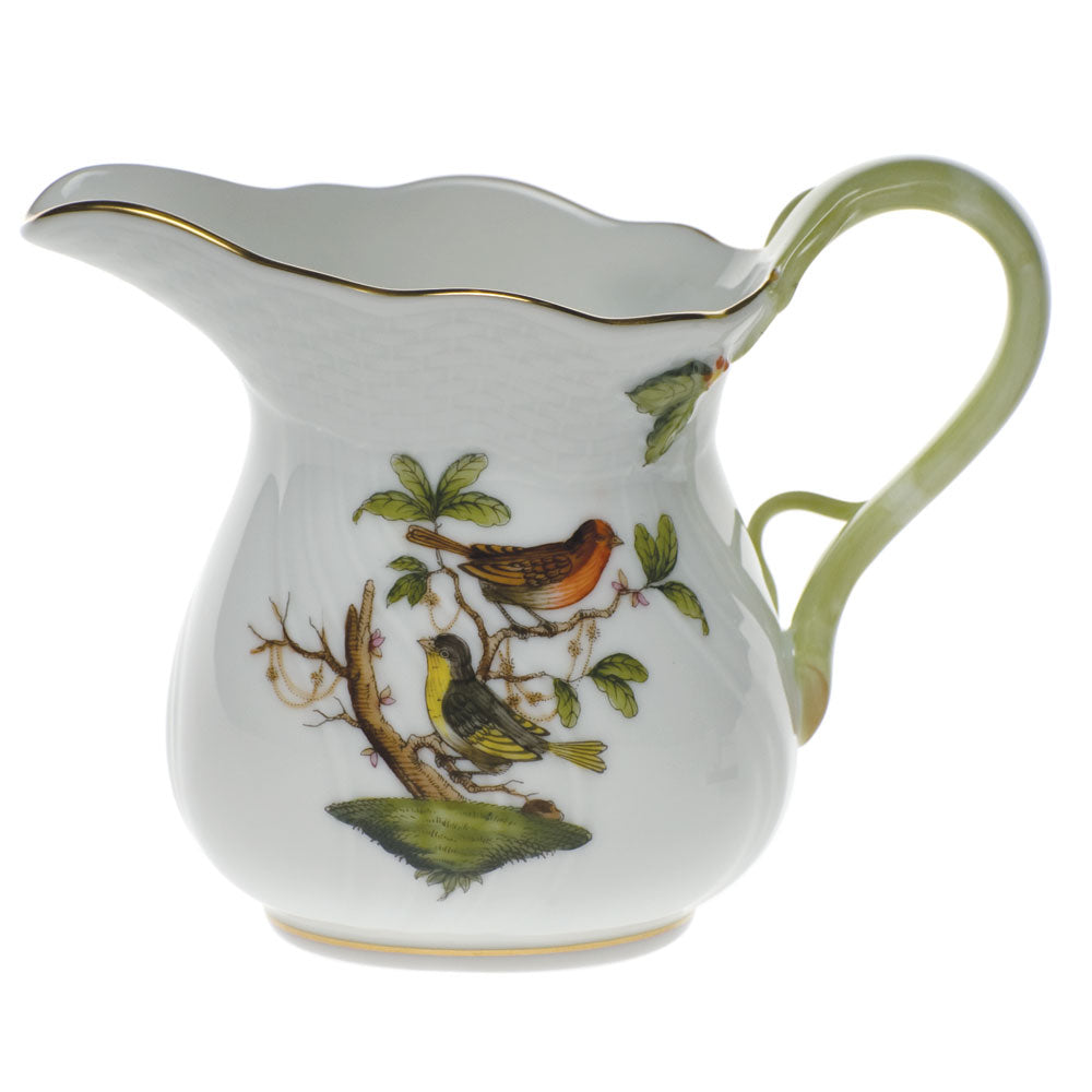 Herend Rothschild Bird Creamer (6 Oz) 3.5"h