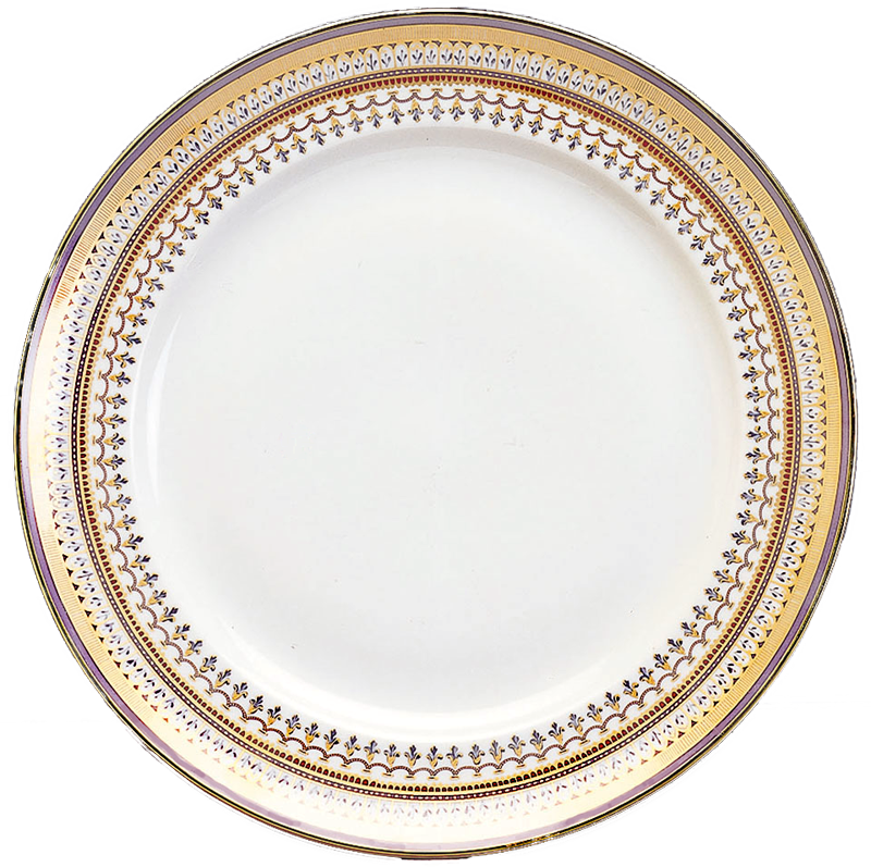 Mottahedeh Chinoise Blue Chop Plate