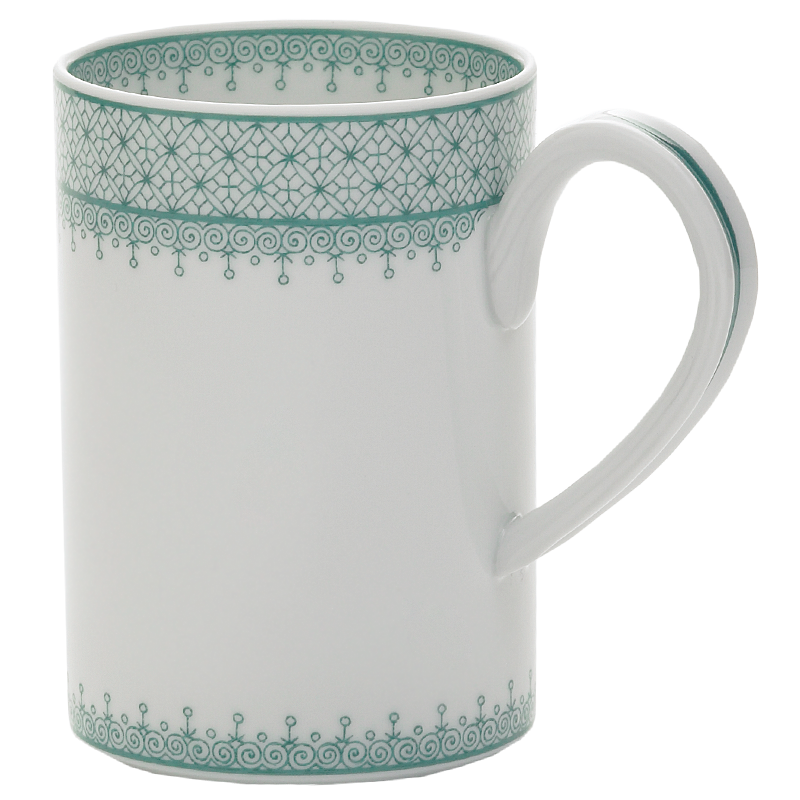 Mottahedeh Green Lace Mug