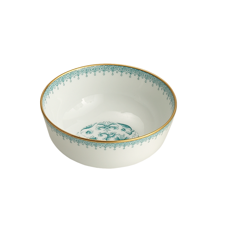 Mottahedeh Green Lace Dessert Bowl