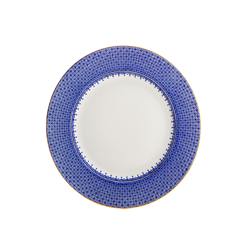 Mottahedeh Blue Lace Bread & Butter Plate
