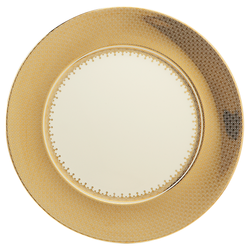 Mottahedeh Gold Lace Service Plate