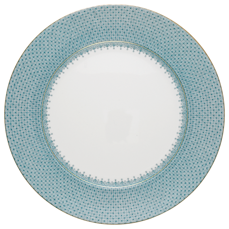 Mottahedeh Torquoise Lace Service Plate