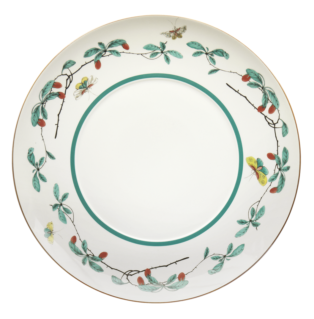 Mottahedeh Famille Verte Contempo Service Plate