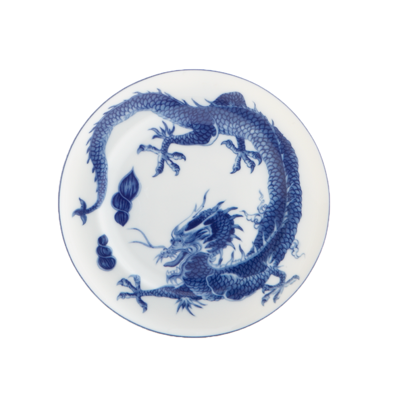 Mottahedeh Blue Dragon Bread & Butter Plate