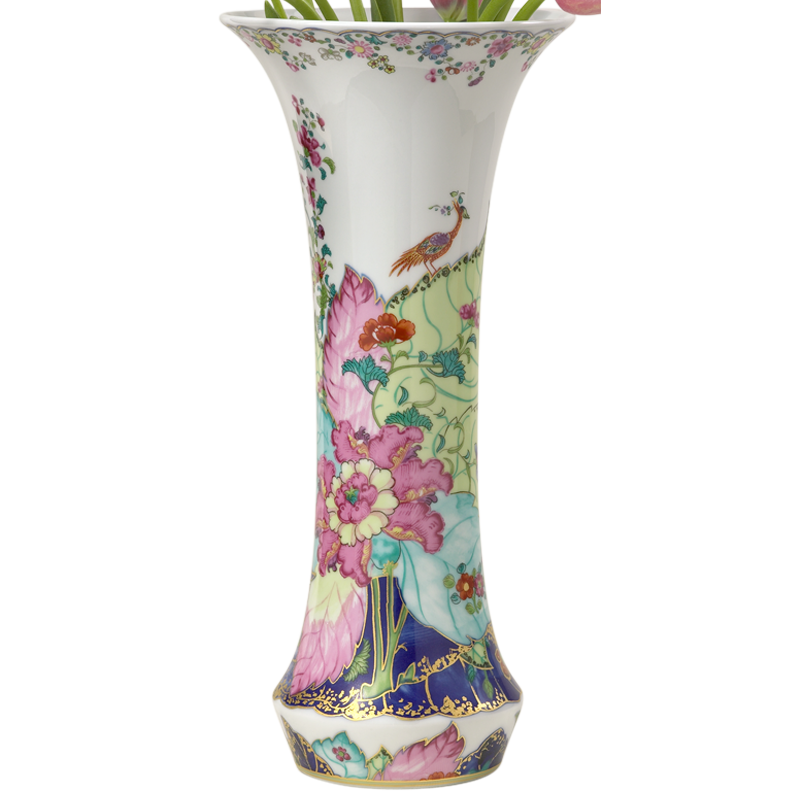 Mottahedeh Tobacco Leaf Divina Vase
