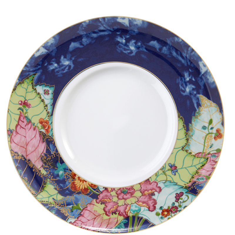 Mottahedeh Tobacco Leaf Contempo Service Plate