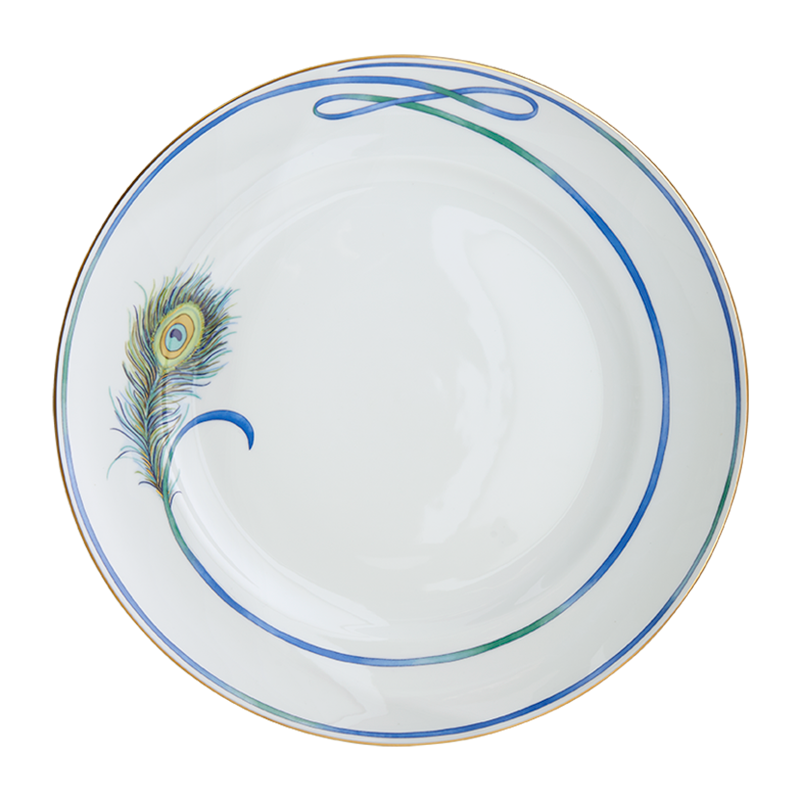 Mottahedeh Peacock Dinner Plate