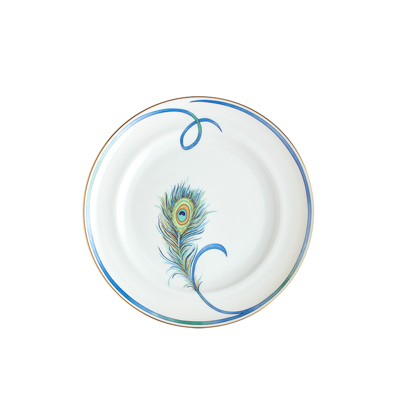 Mottahedeh Peacock Bread & Butter Plate