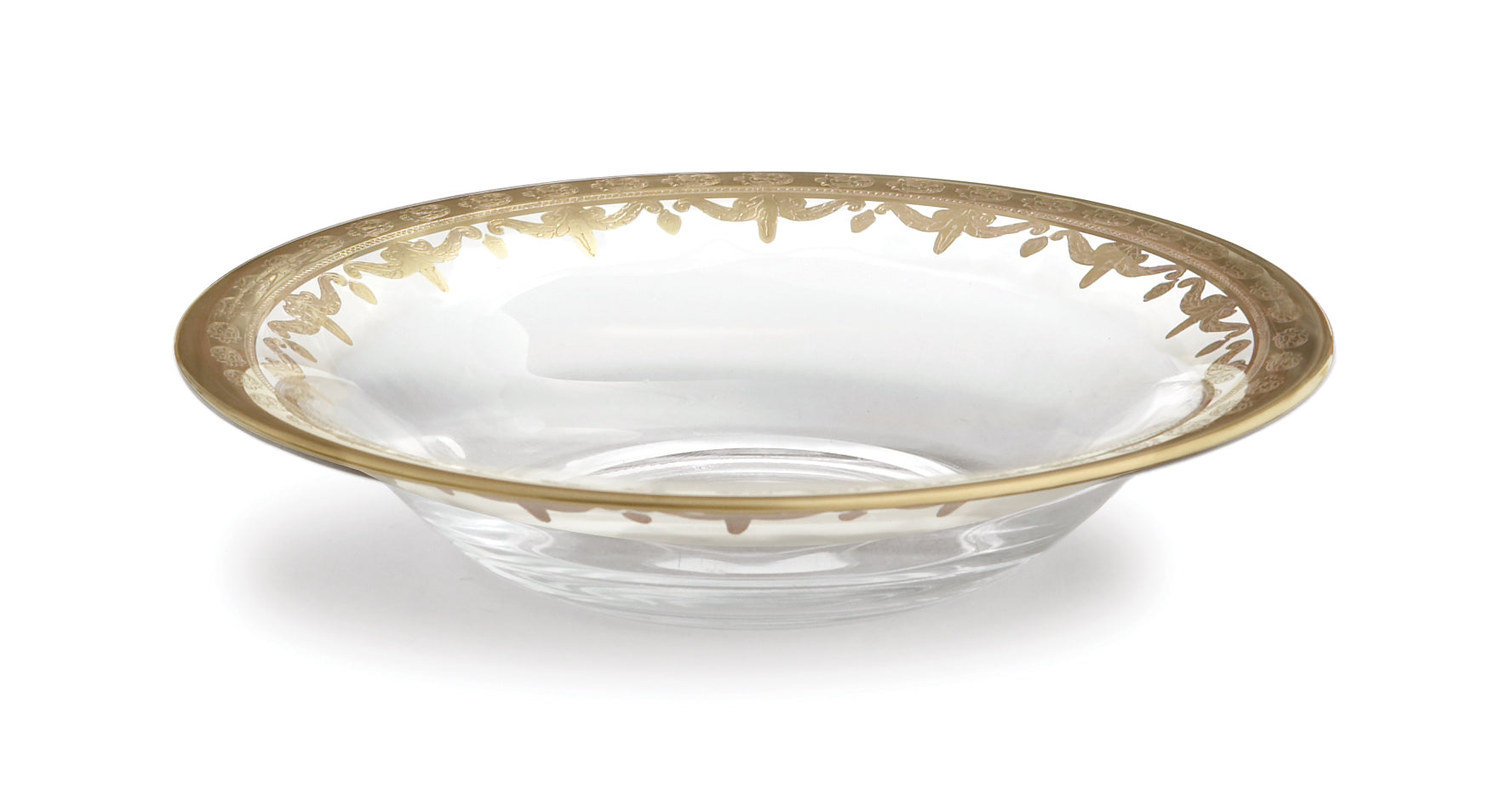 Arte Italica Vetro Gold Pasta/Soup Bowl